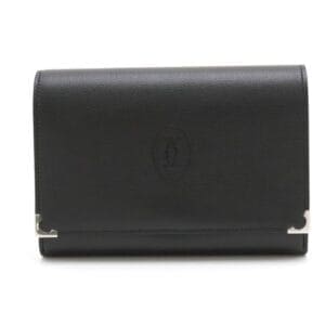 Cartier Portafoglio in Pelle Nera REF. L3000613