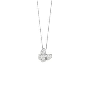 Salvini Collana i segni farfalla con diamanti