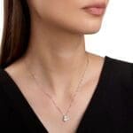 Salvini Collana i segni farfalla con diamanti - immagine 4