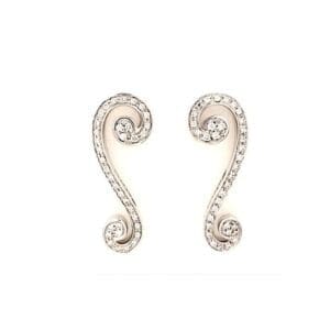 Orecchini Salvini Riccio oro e diamanti
