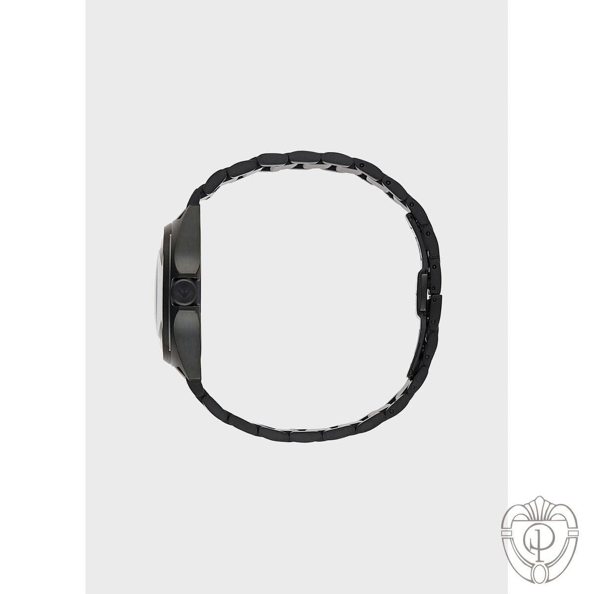 EMPORIO ARMANI Orologio quadrante nero sunray - immagine 4