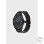 EMPORIO ARMANI Orologio quadrante nero sunray - immagine 2