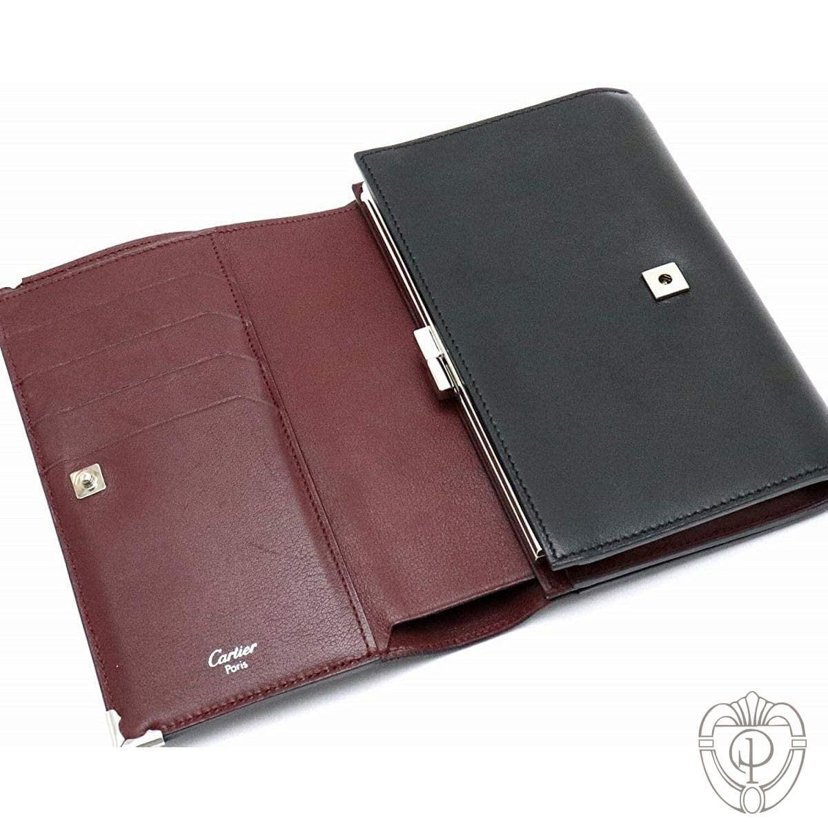 Cartier Portafoglio in Pelle Nera REF. L3000613 - immagine 2