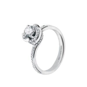 Salvini anello abbraccio full pave solitario