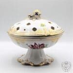 Spode Pot Pourri Decoro Stafford Flowers Bone China