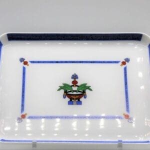 Cartier svuotatasche in porcellana limoges motivo