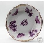 Herend alzata in porcellana decoro vittoria - immagine 2