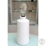 Lampada ceramica bianca