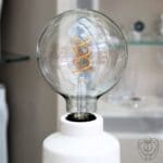 Lampada ceramica bianca Grande - immagine 2