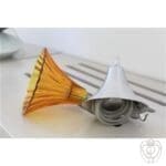 Baccarat lampada a sospensione color miele - immagine 4