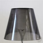 Lampada da tavolo doppio paralume grigio - immagine 3