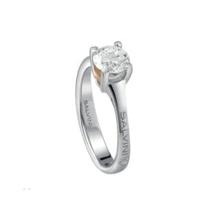 Salvini anello solitario battito