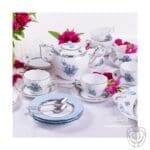 Herend servizio apponyi chinese bouquet turquoise