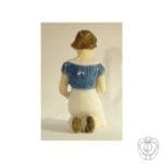 Royal Copenhagen Statuina Bimba con Cucciolo - immagine 2