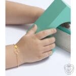 LeBebé Bracciale Fortuna oro giallo stellina e ferro - immagine 2