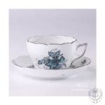 Herend servizio apponyi chinese bouquet turquoise - immagine 7