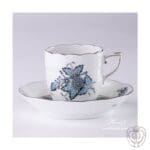 Herend servizio apponyi chinese bouquet turquoise - immagine 8