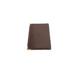 CARTIER Custodia Tessere in Pelle Bordeaux