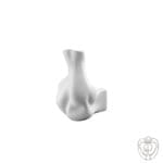 Vaso Rosenthal Blown 2nd Edition Weiß matt Porcellana 30 cm - immagine 2