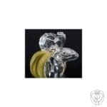 Statuetta in cristallo Swarovski Gorilla YOUNG GORILLA - immagine 5