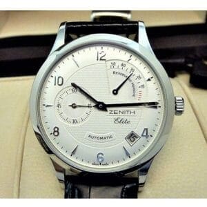Orologio zenith watch elite hw riserva di carica