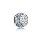 Charm Pandora Pavè incantato blu