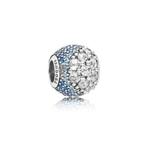 Charm Pandora Pavè incantato blu