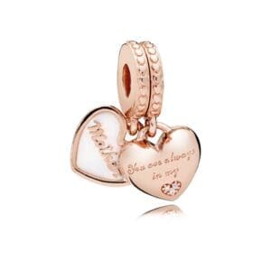 Pandora Charm Pendente Cuori Mamma & Figlia