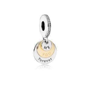 Pandora Charm Pendente You & Me Forever