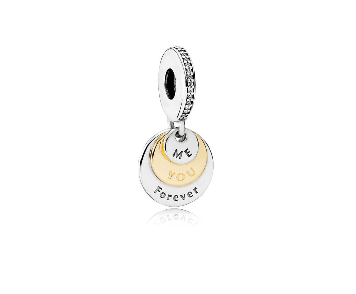 Pandora Charm Pendente You & Me Forever - immagine 1