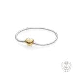 Bracciale Pandora Moments con Chiusura a Cuore Shine - immagine 4