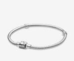 Bracciale Pandora Moments con Maglia Snake e Chiusura a Barile