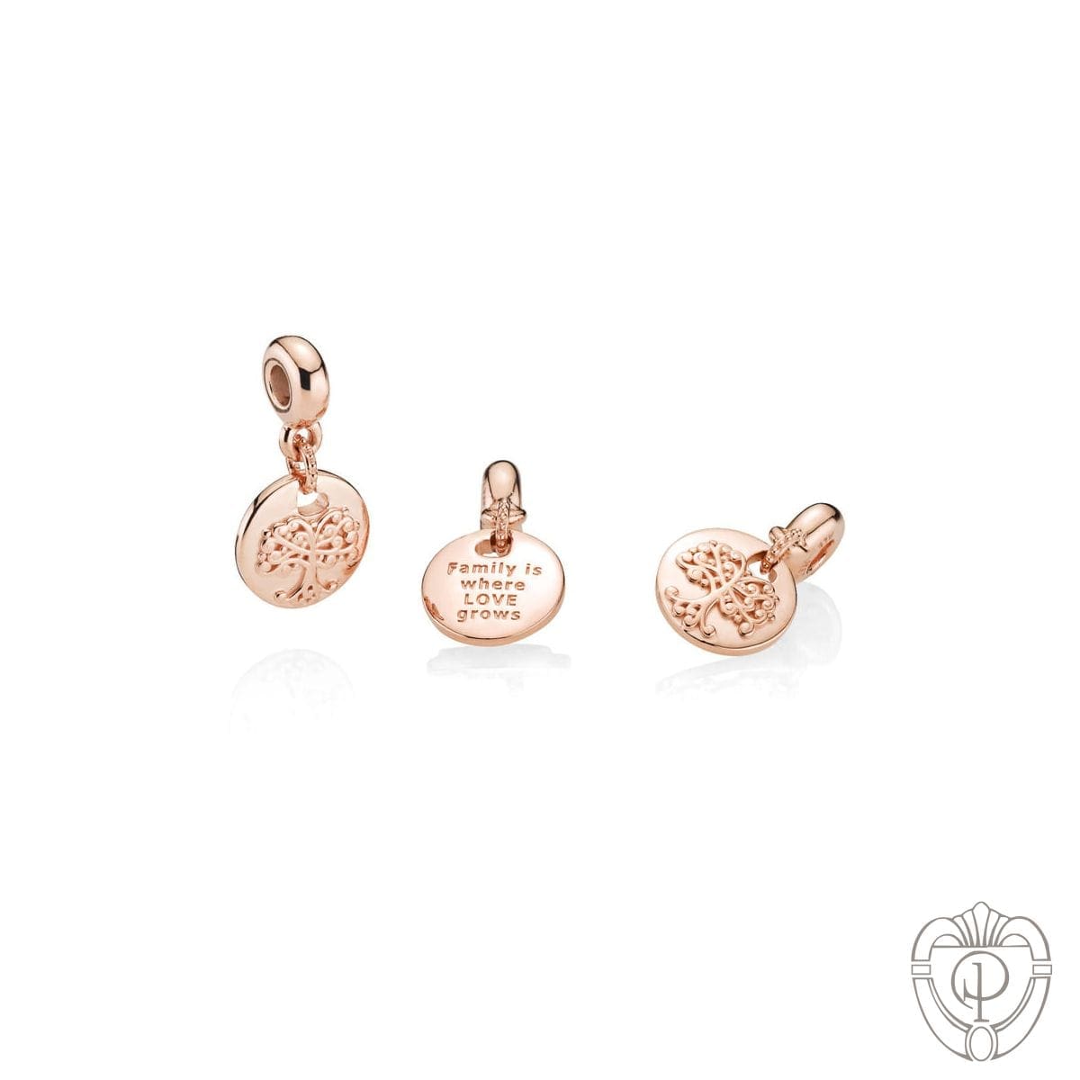 Charm Pandora Pendente Albero della Famiglia Essence Collection - immagine 2
