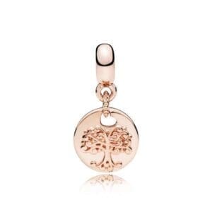 Charm Pandora Pendente Albero della Famiglia Essence Collection