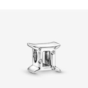 Charm Pandora Zodiaco Gemelli Scintillante