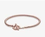 Bracciale Pandora Moments con Maglia Snake e Barretta a T
