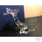 Swarovski Statuetta GATTO - Cat Emerald Symbols REF 7685 NR 000002 - immagine 4