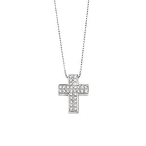 Collana Salvini Croce I segni con diamanti