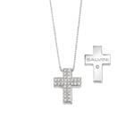 Collana Salvini Croce I segni con diamanti - immagine 2