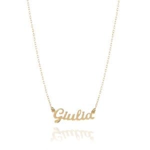 Facco Collana Nome in Oro