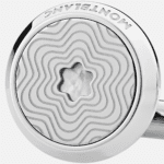 Montblanc Gemelli in acciaio ed emblema in madreperla - immagine 2