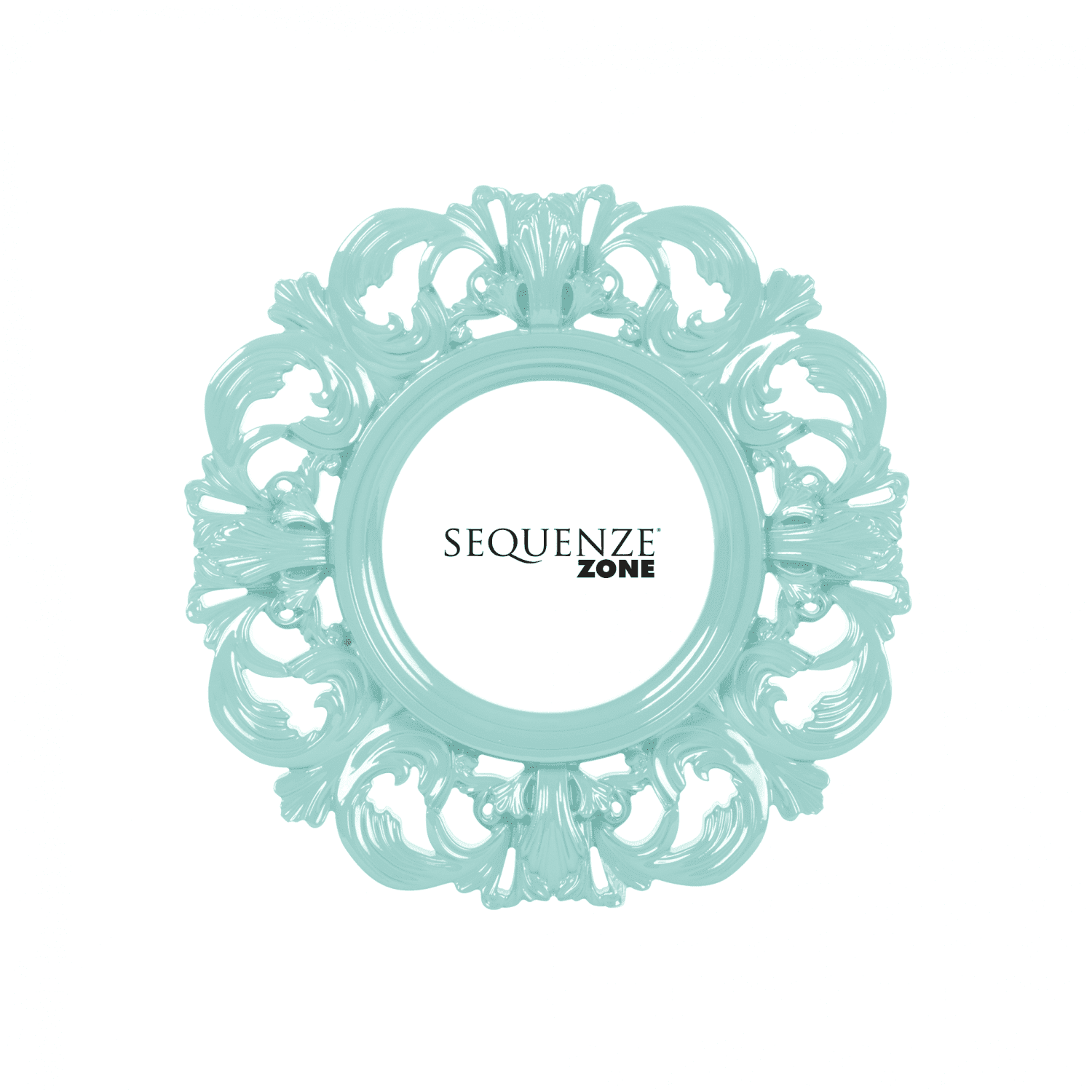 Sequenze - Portafoto Color Zone Acquamarina 13x13 - immagine 1