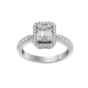 Salvini Anello Magia oro bianco e diamanti