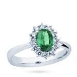 Mirco Visconti Anello Con Smeraldo E Diamanti - immagine 2