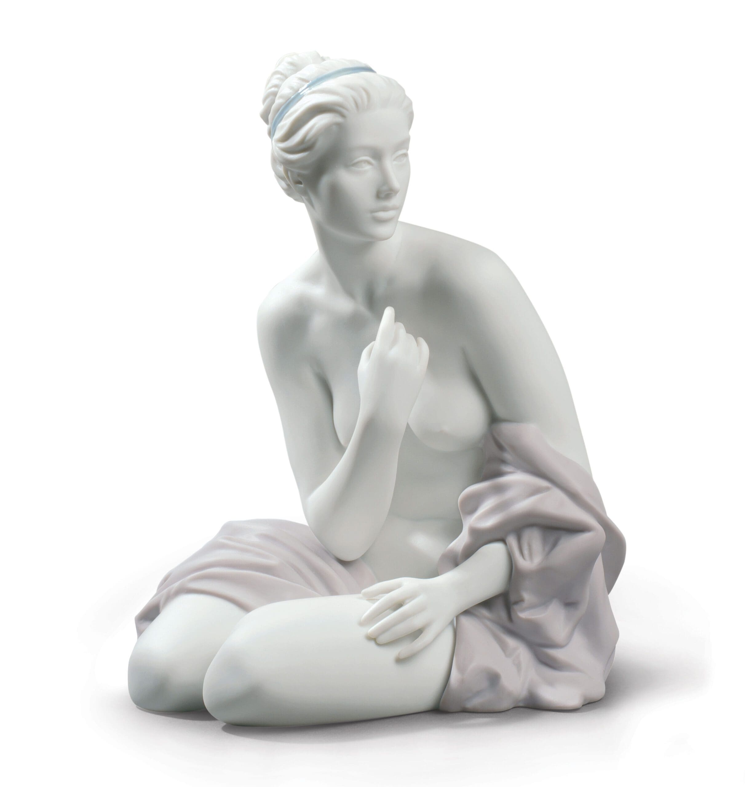 Lladró Figurina Donna Bagnante seduta