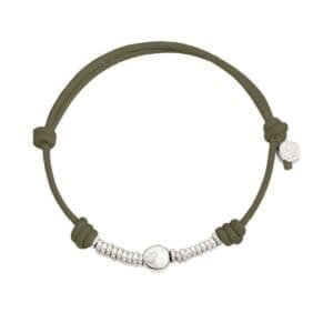 DoDo Bracciale cordino pepita e rondelle