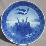 Royal Copenhagen Bing & Grøndahl Piatto Commemorativo Valdemar, 1219 - 15 JUNI - 1969