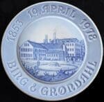 Royal Copenhagen Piatto Commemorativo Bing & Grøndahl 1978 - immagine 2