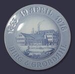 Royal Copenhagen Piatto Commemorativo Bing & Grøndahl 1978 - immagine 4
