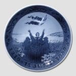 Royal Copenhagen Bing & Grøndahl Piatto Commemorativo Valdemar, 1219 - 15 JUNI - 1969 - immagine 3